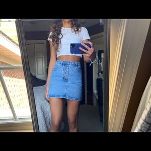 Jean skirt